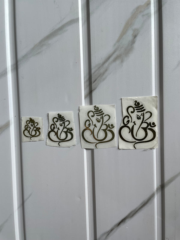 Metal Sticker - Ganeshji (A)