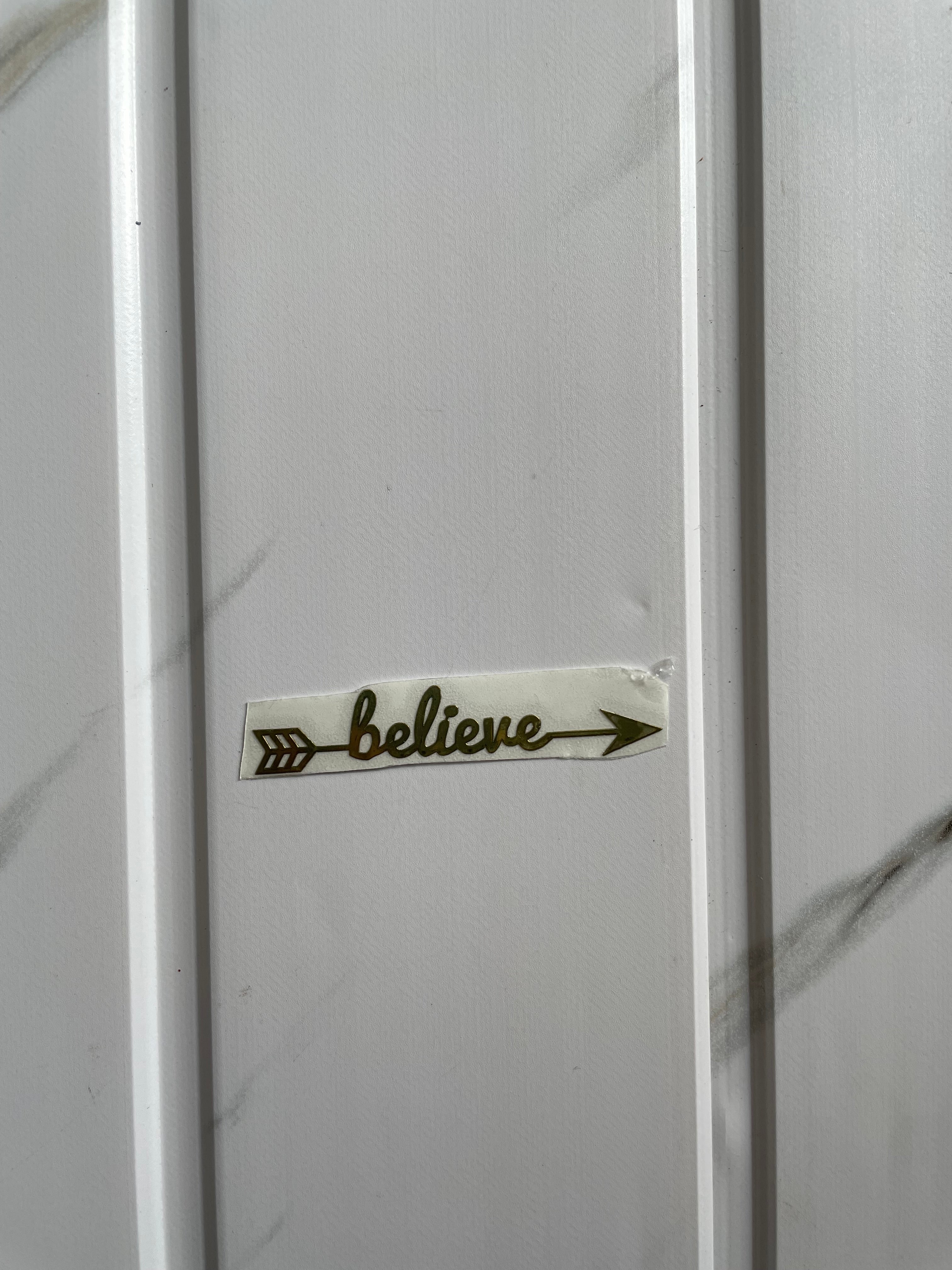 Metal Sticker - Believe