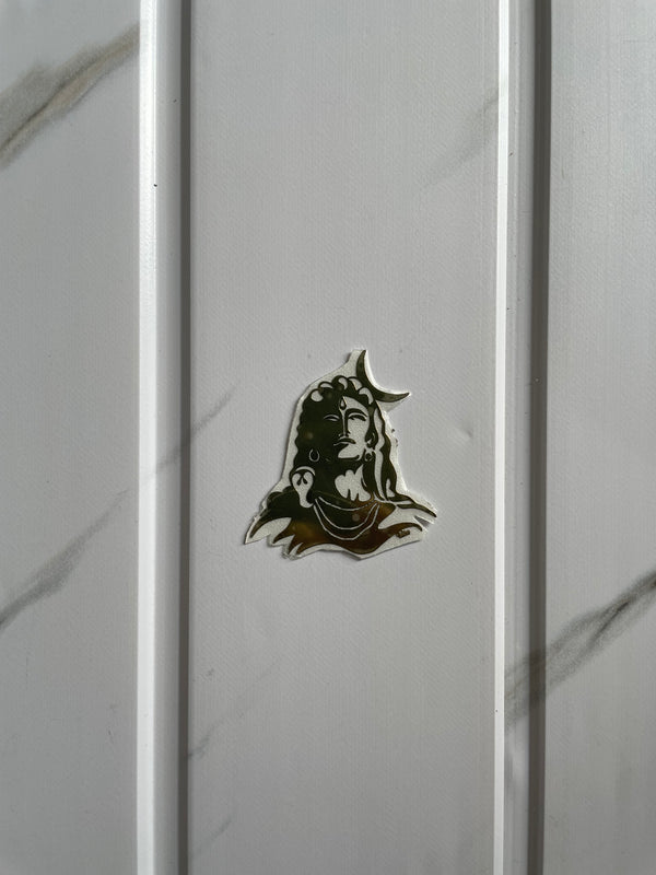 Metal Sticker - Adiyogi Shivji
