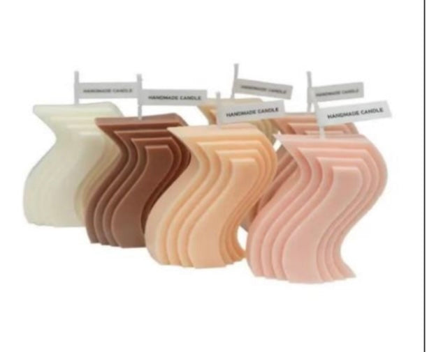 S Candle Mould