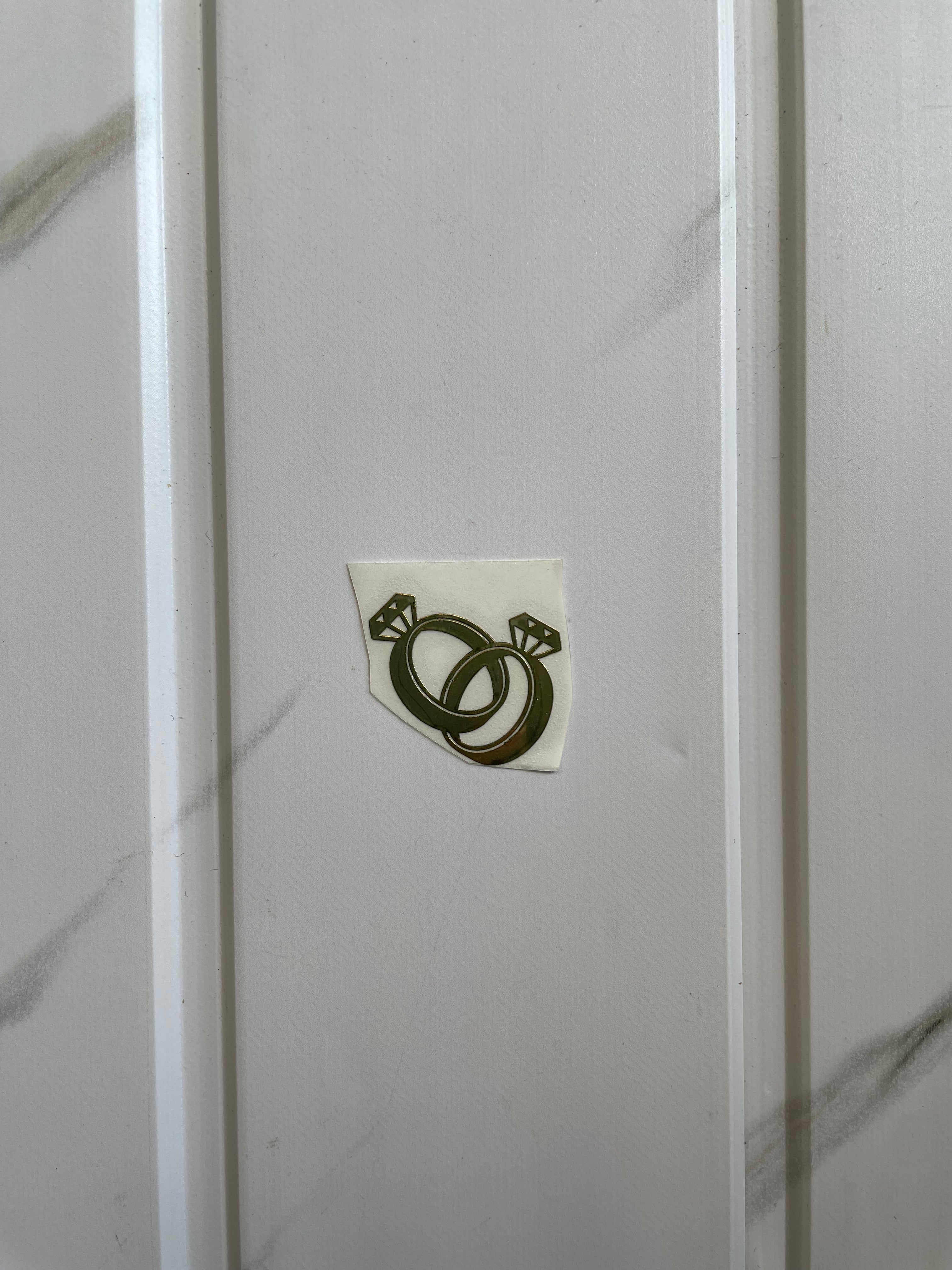 Metal Sticker - Ring (A)