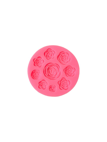 9 CAVITY FLOWER PINK CANDLE MOULD