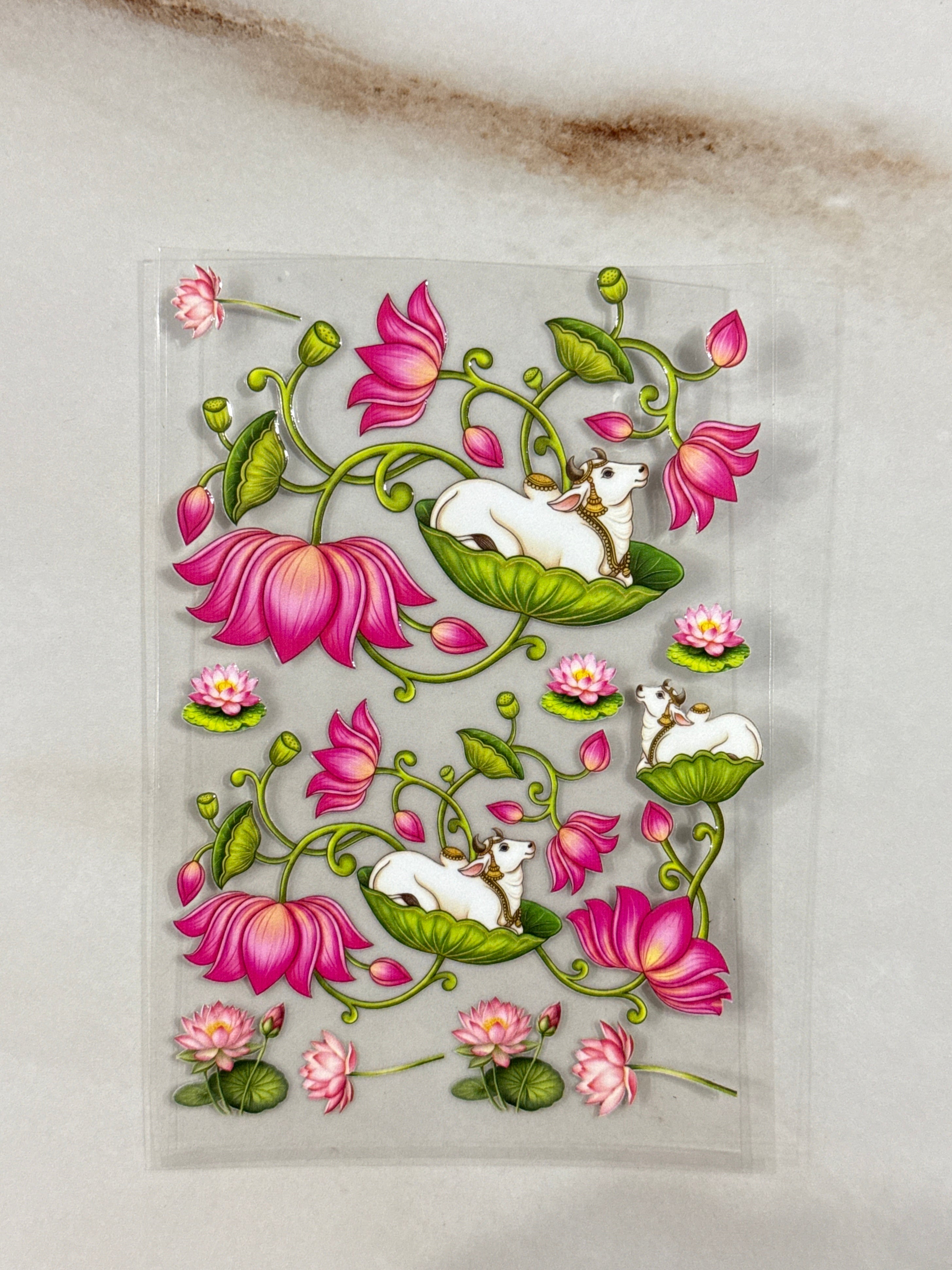 Lotus (M) - Peel Of Sticker