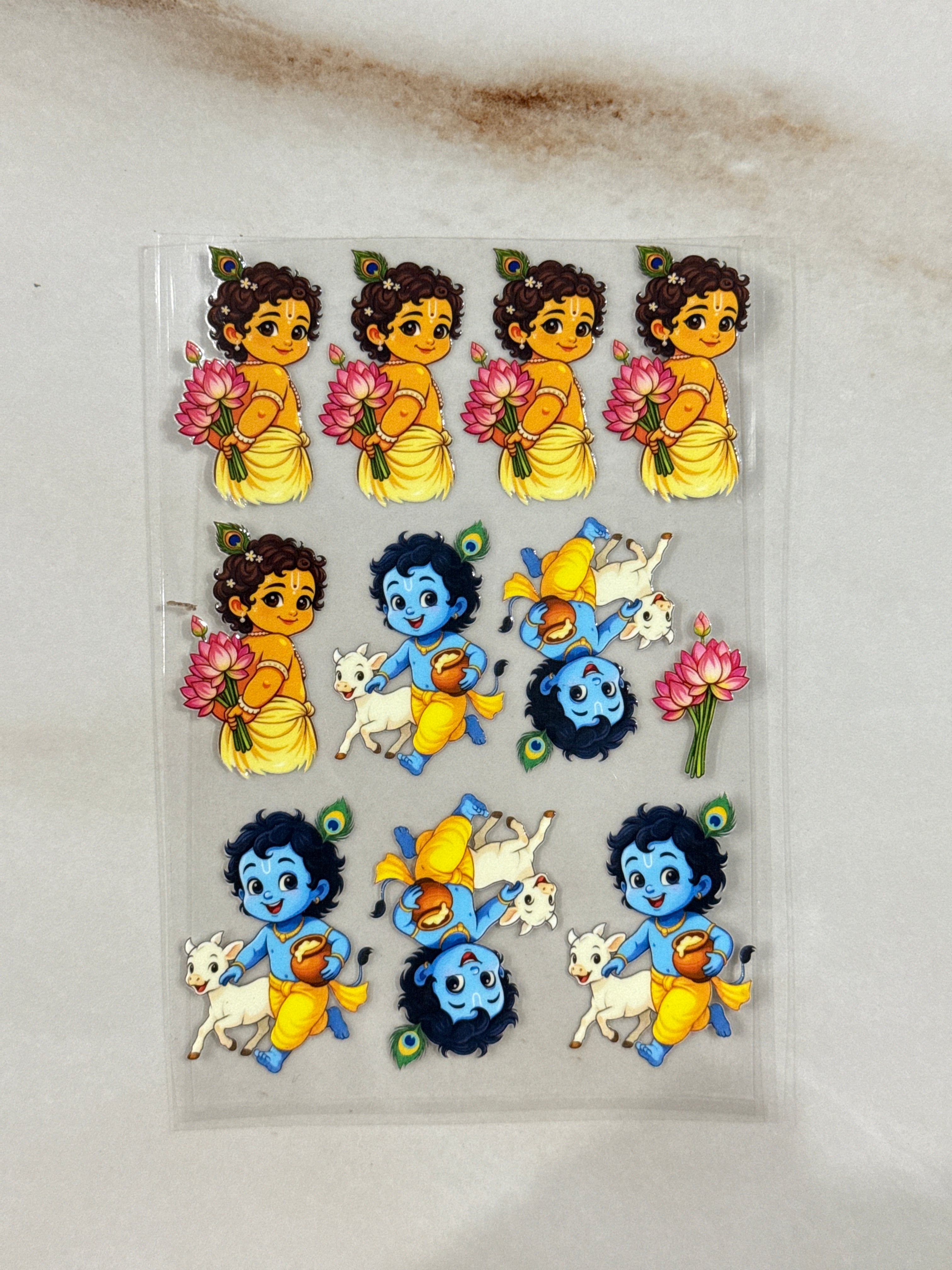 Krishnaji (3) - Peel Of Sticker