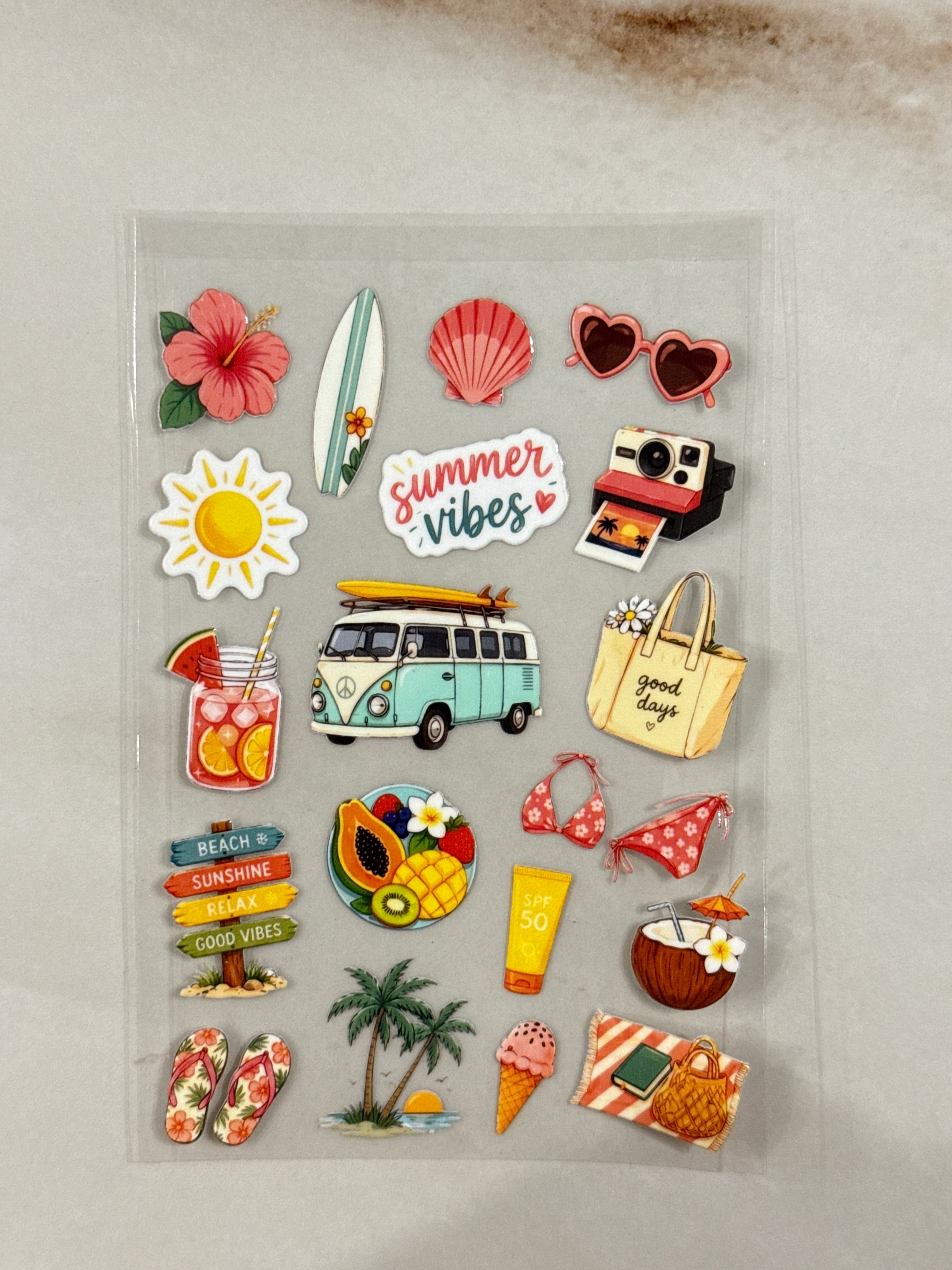 Beach Vibe - Peel Of Sticker