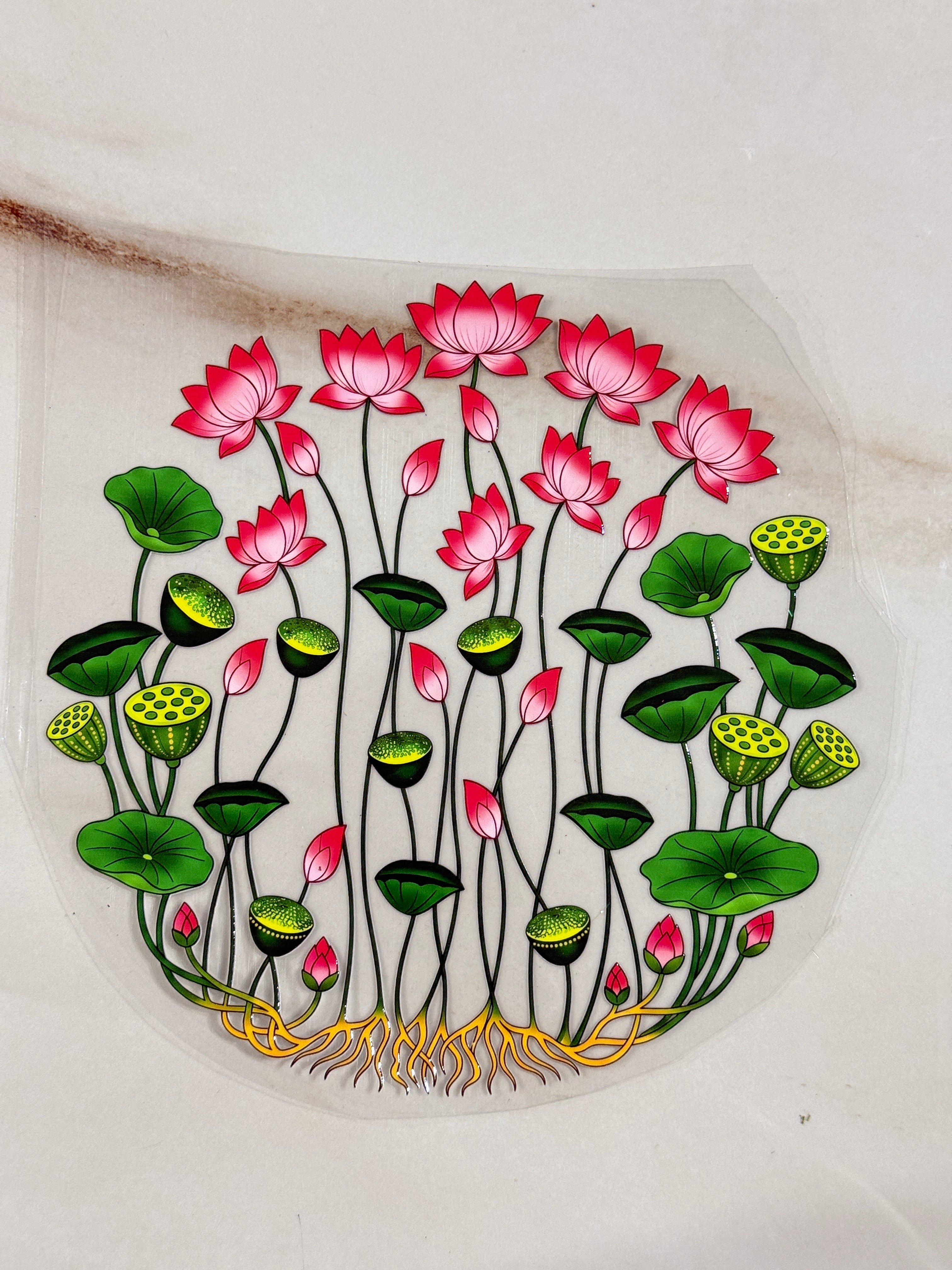 Round Shaped Peel Of Sticker (19)
