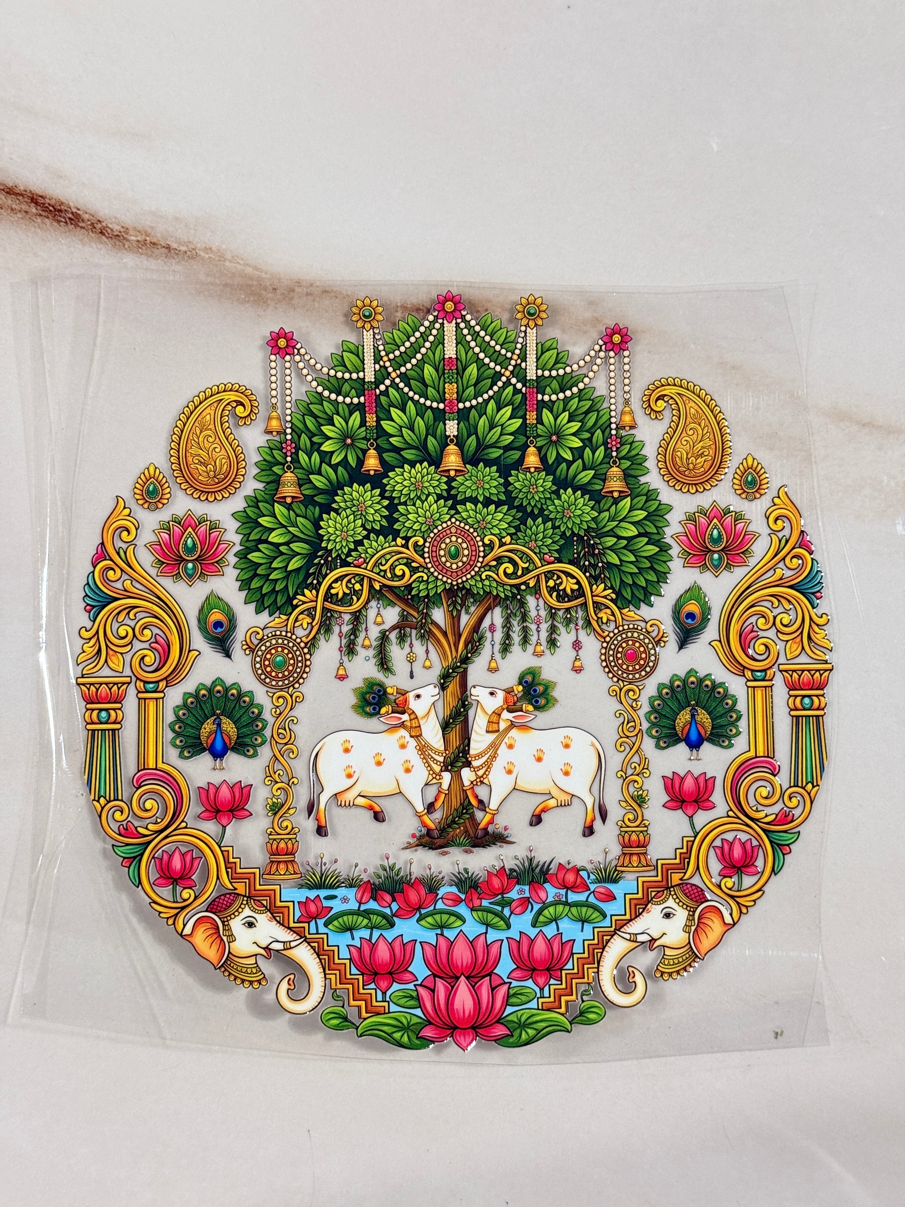 Round Shaped Peel Of Sticker (17)