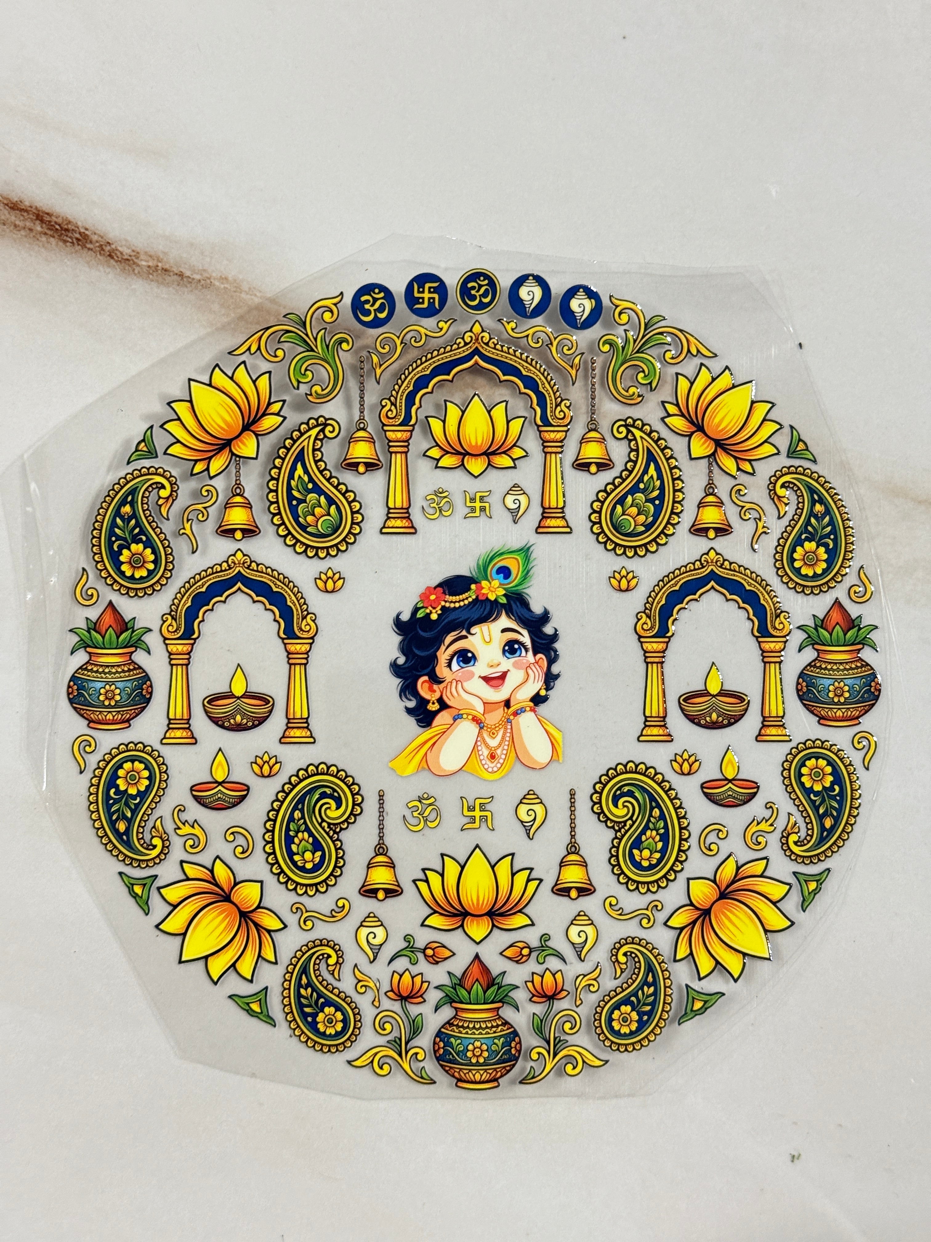 Round Shaped Peel Of Sticker (16)