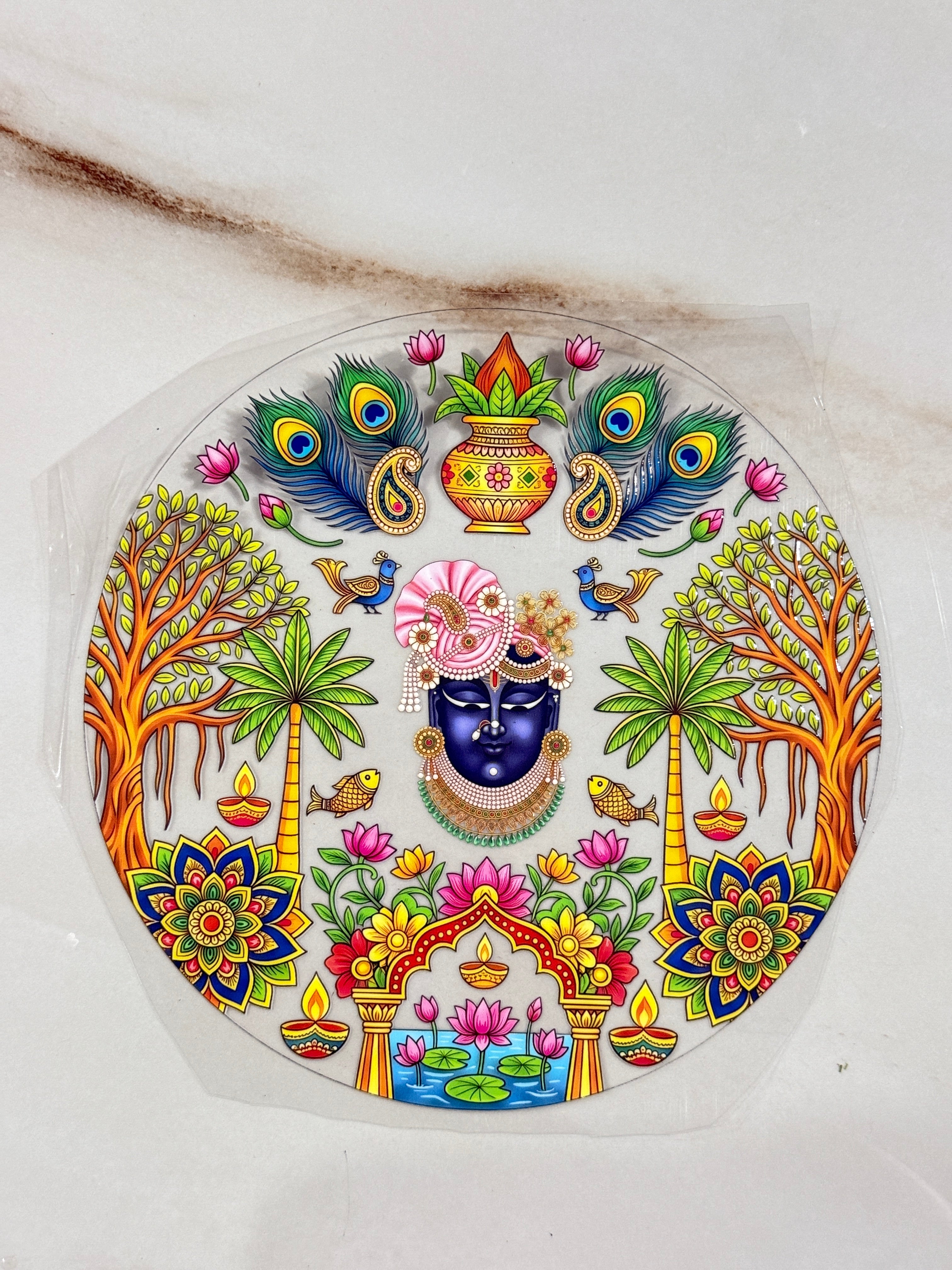 Round Shaped Peel Of Sticker (12)