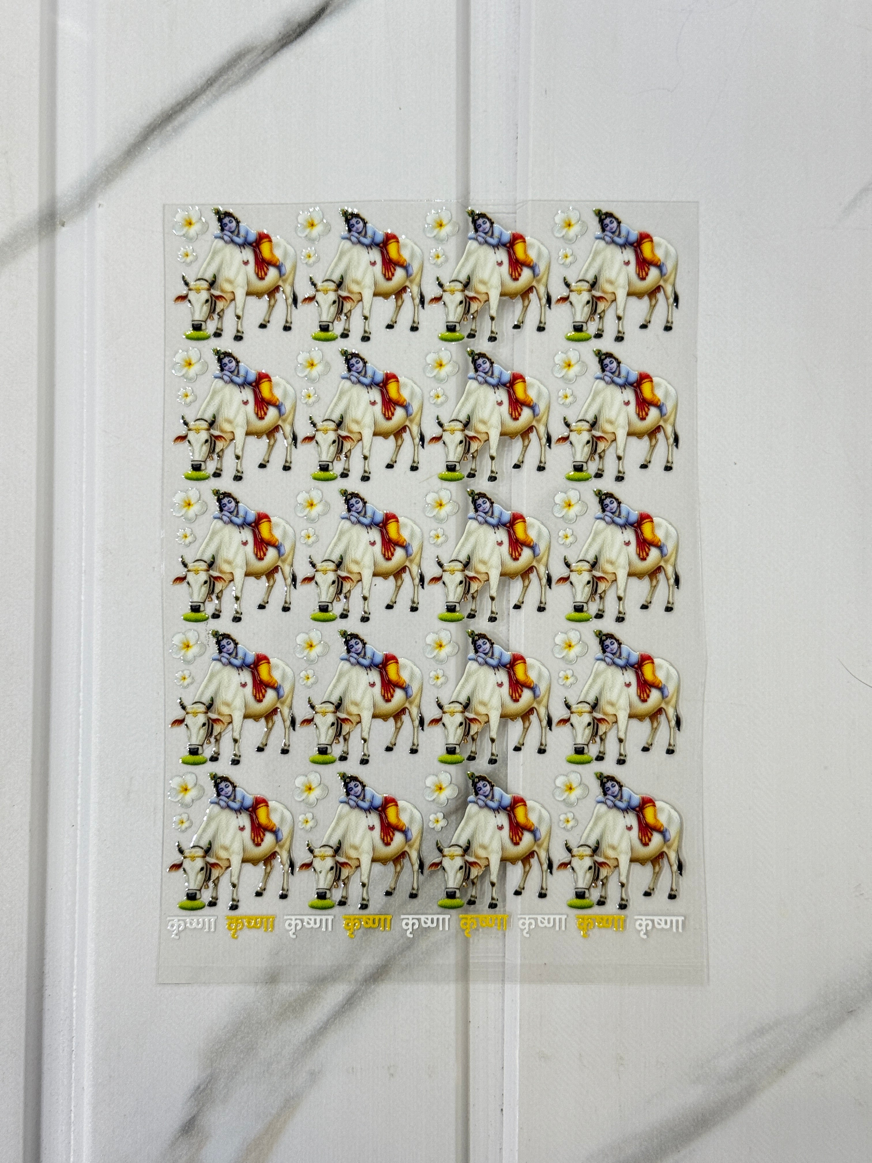 Cow (D) - Peel Of Sticker