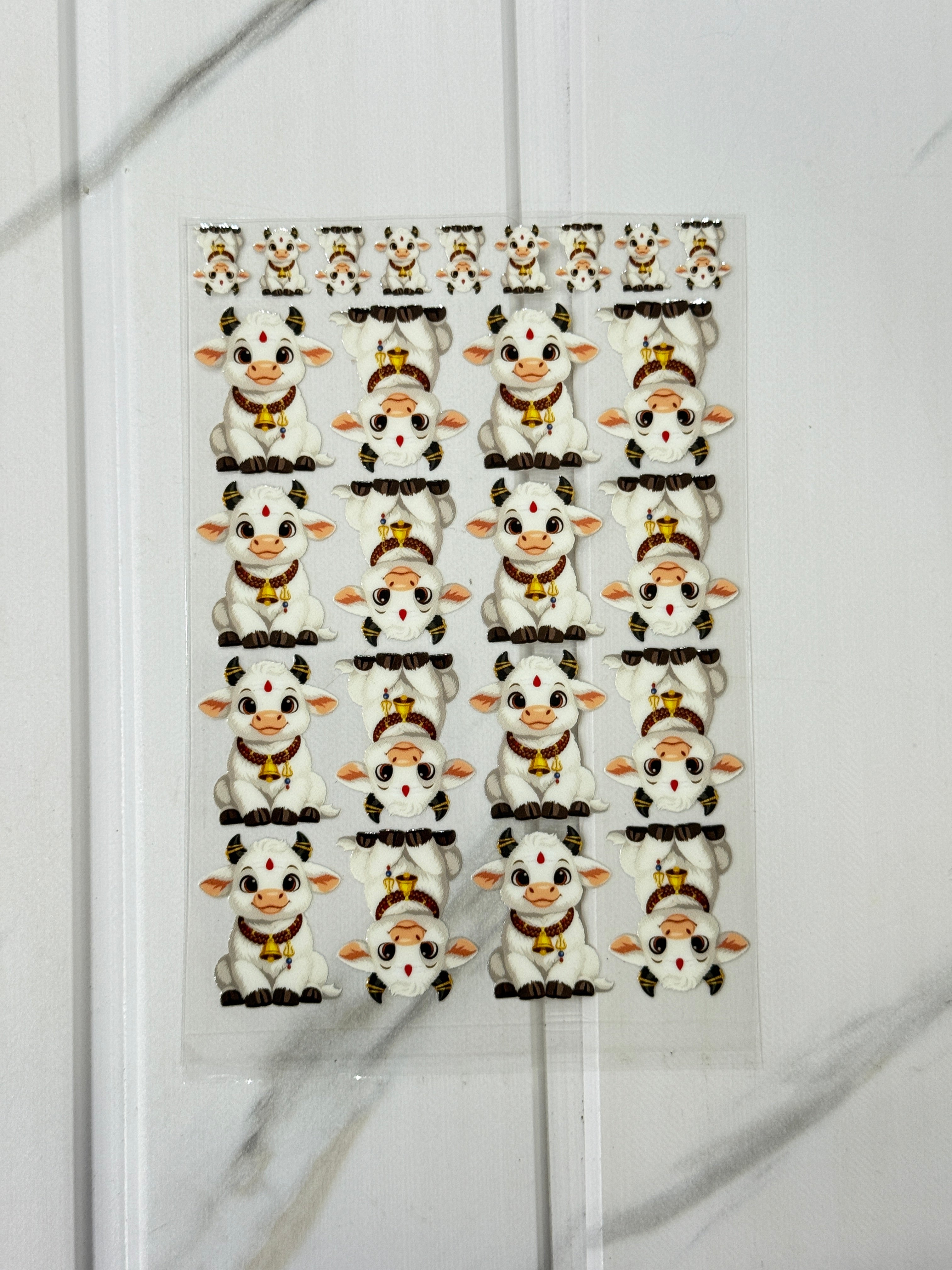 Cow (F) - Peel Of Sticker
