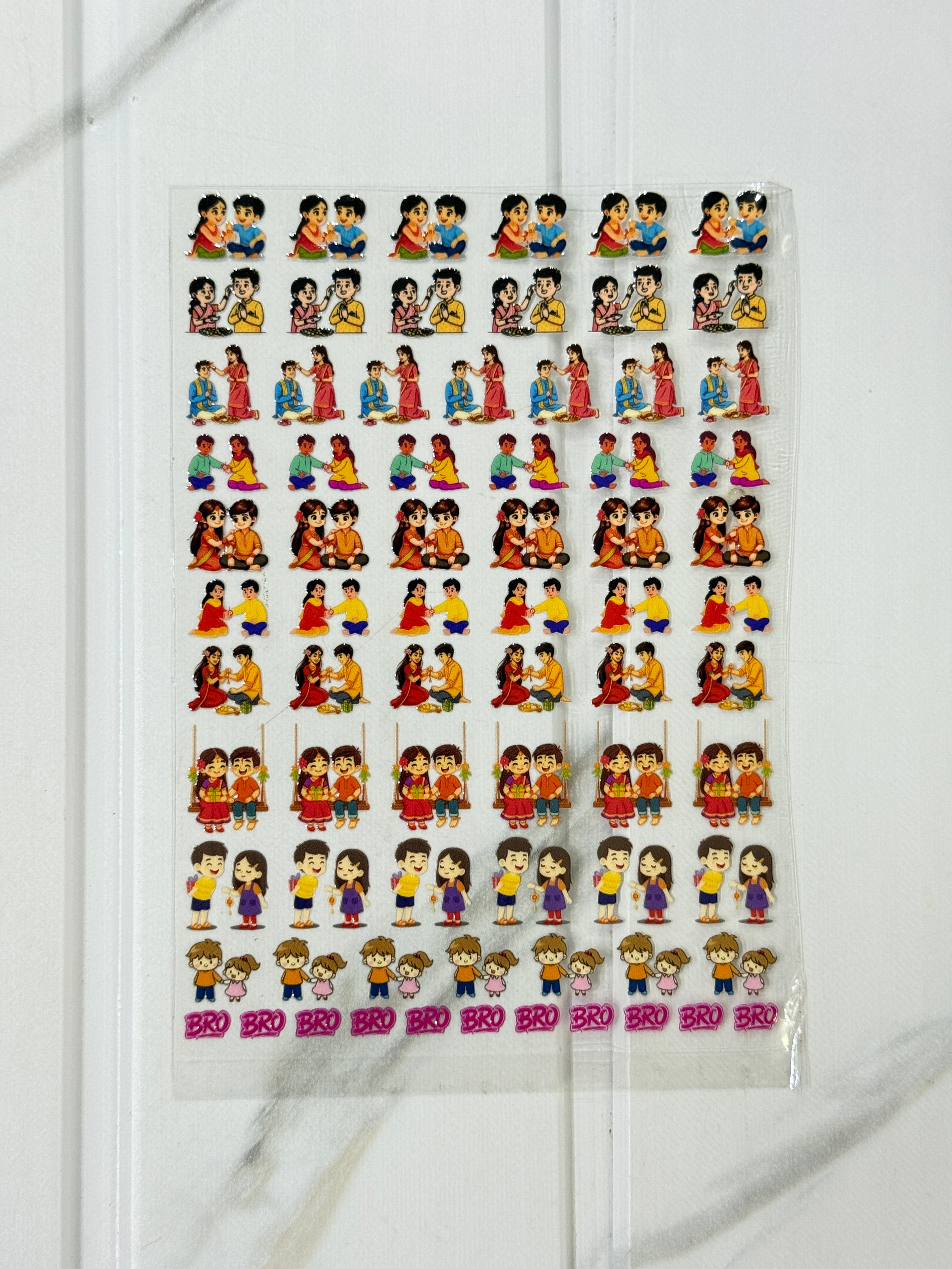Rakhi (3) - Peel Of Sticker