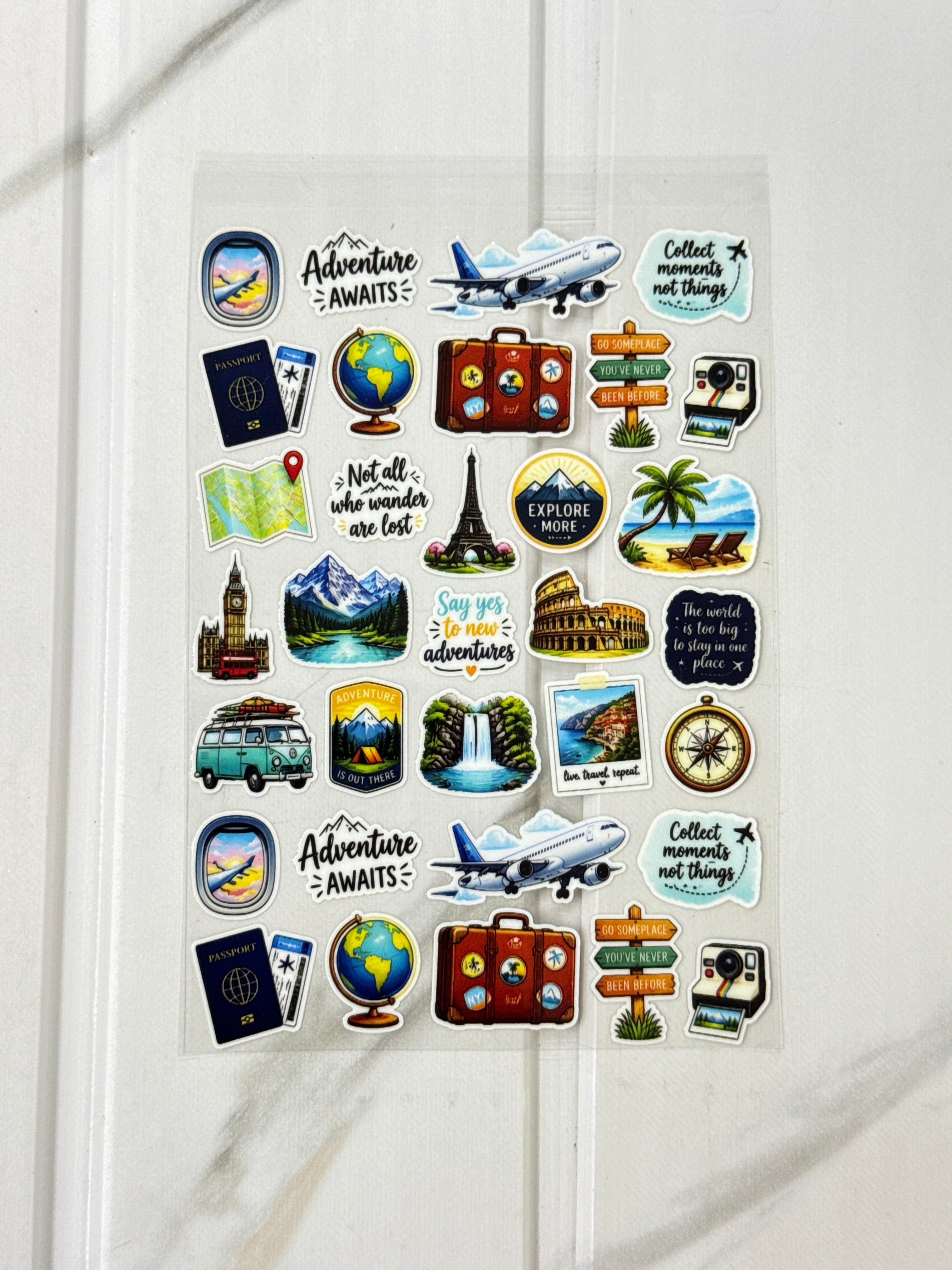 Travel - Peel Of Sticker