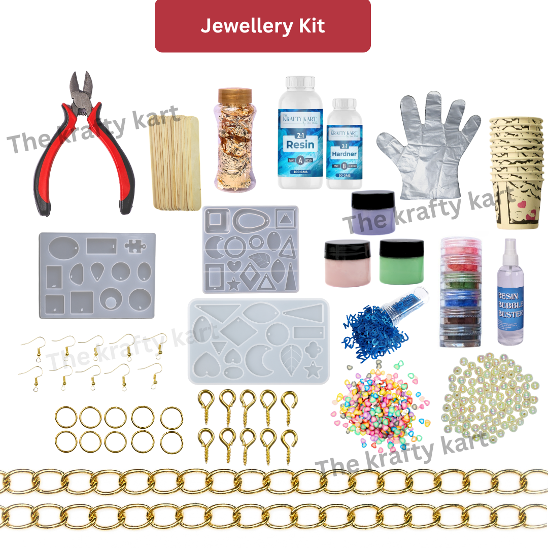 DIY Resin Jewellery Kit (A)