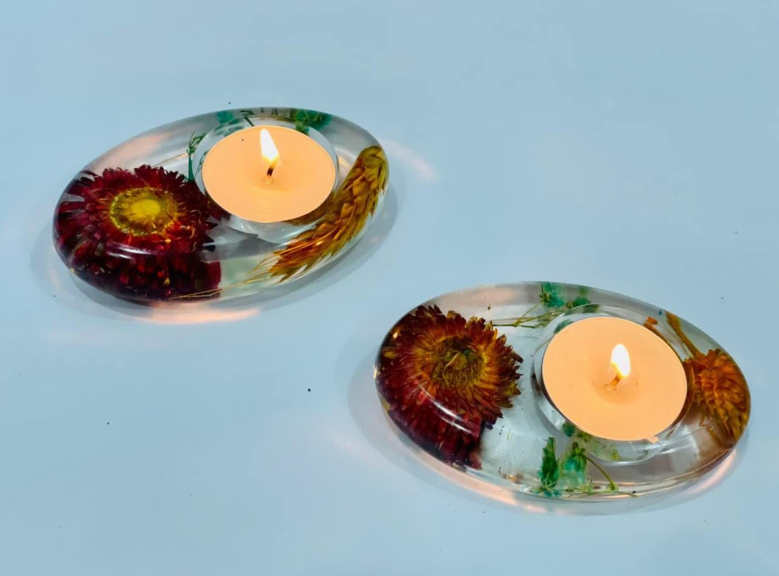Oval T-Light Holder Mould