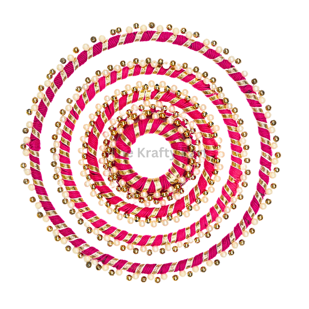 Traditional Pearl Ring (Pink)