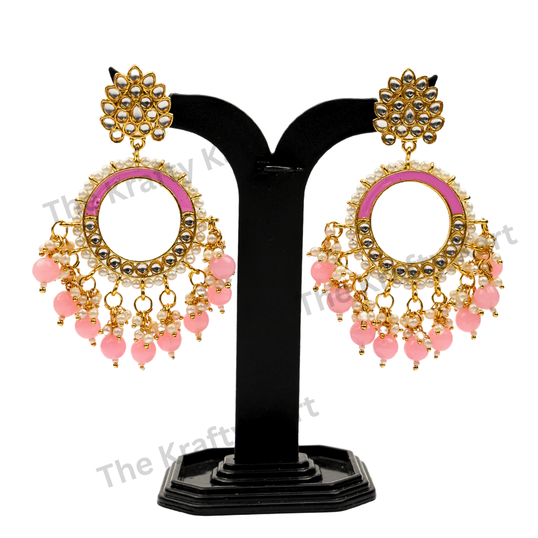 Chand Baliya Resin Jhumka