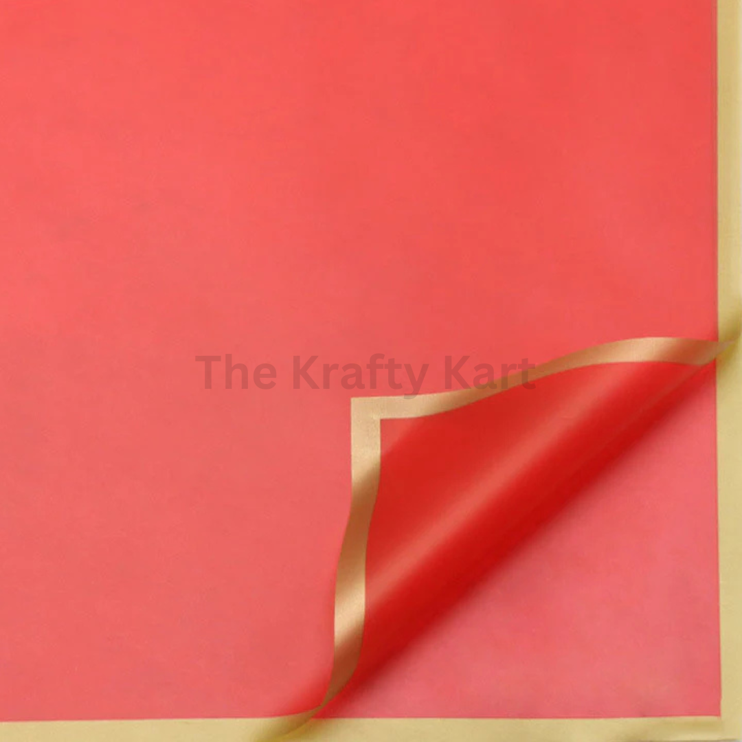 Plastic Wrapping Paper (5Pcs)