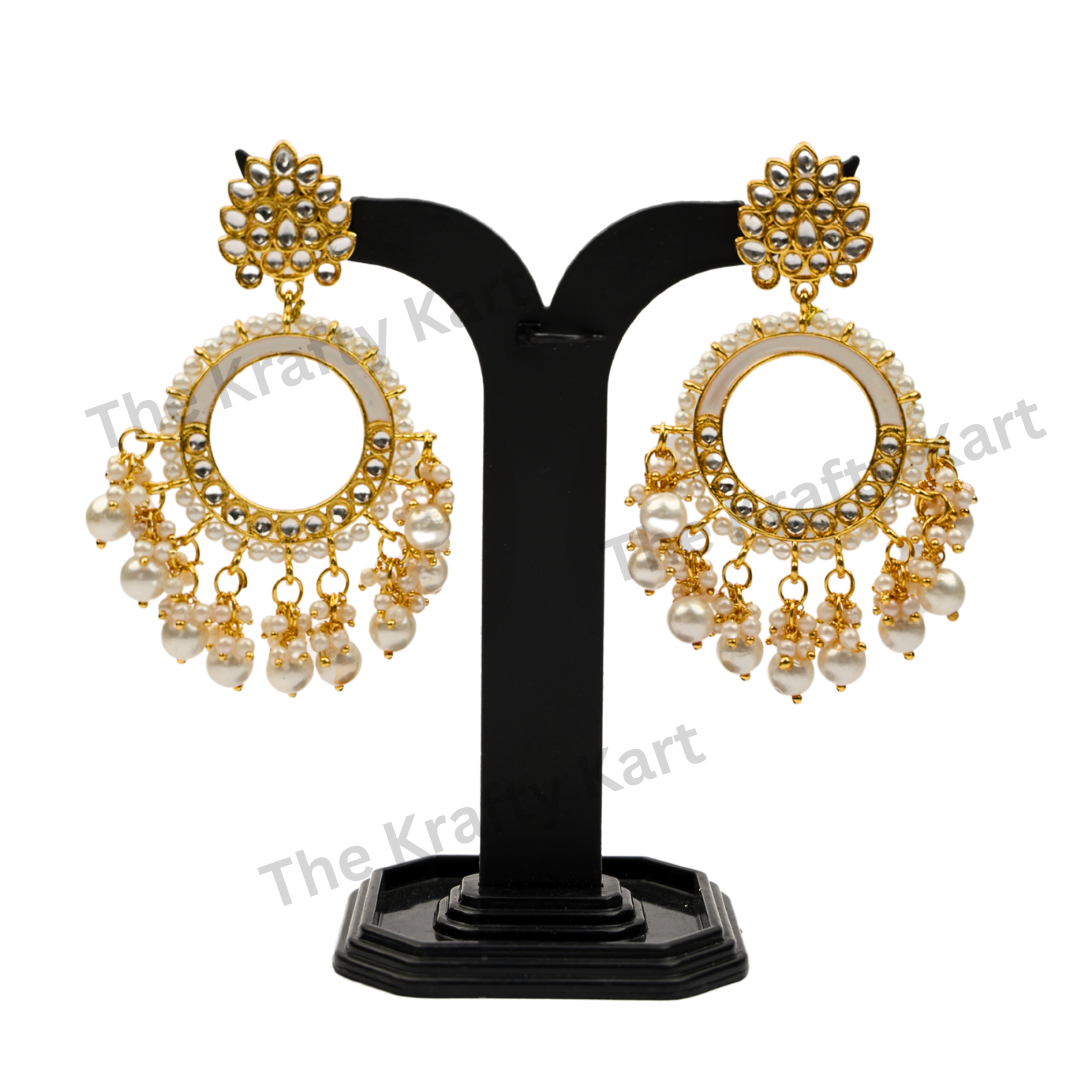 Chand Baliya Resin Jhumka