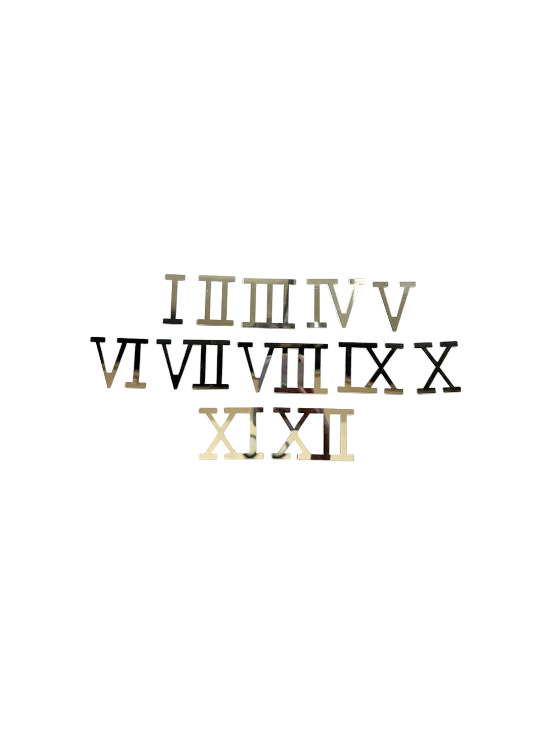 0.75" ROMAN NUMBERS