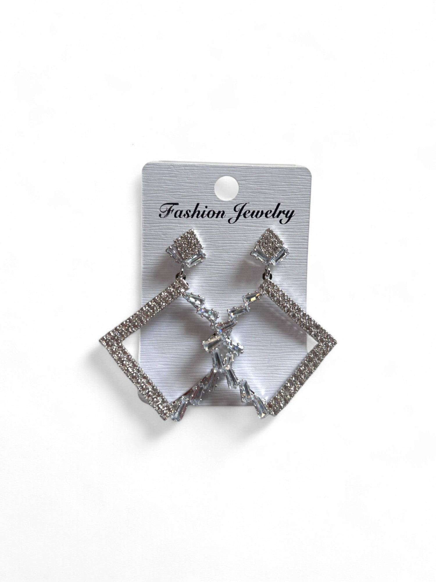 Resin Diamond Jhumka (K)