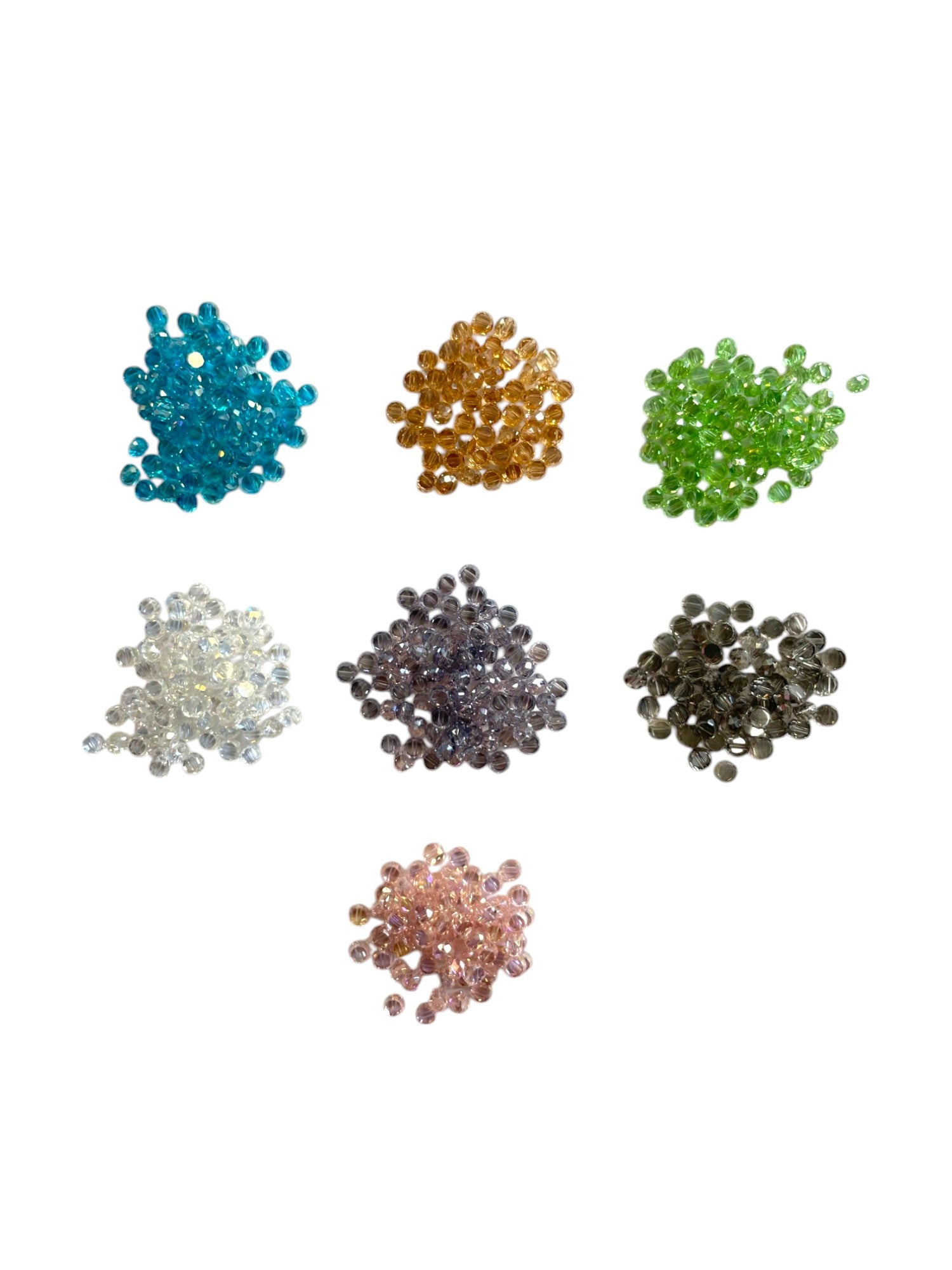 OCTAGON CRYSTAL BEADS (4MM)