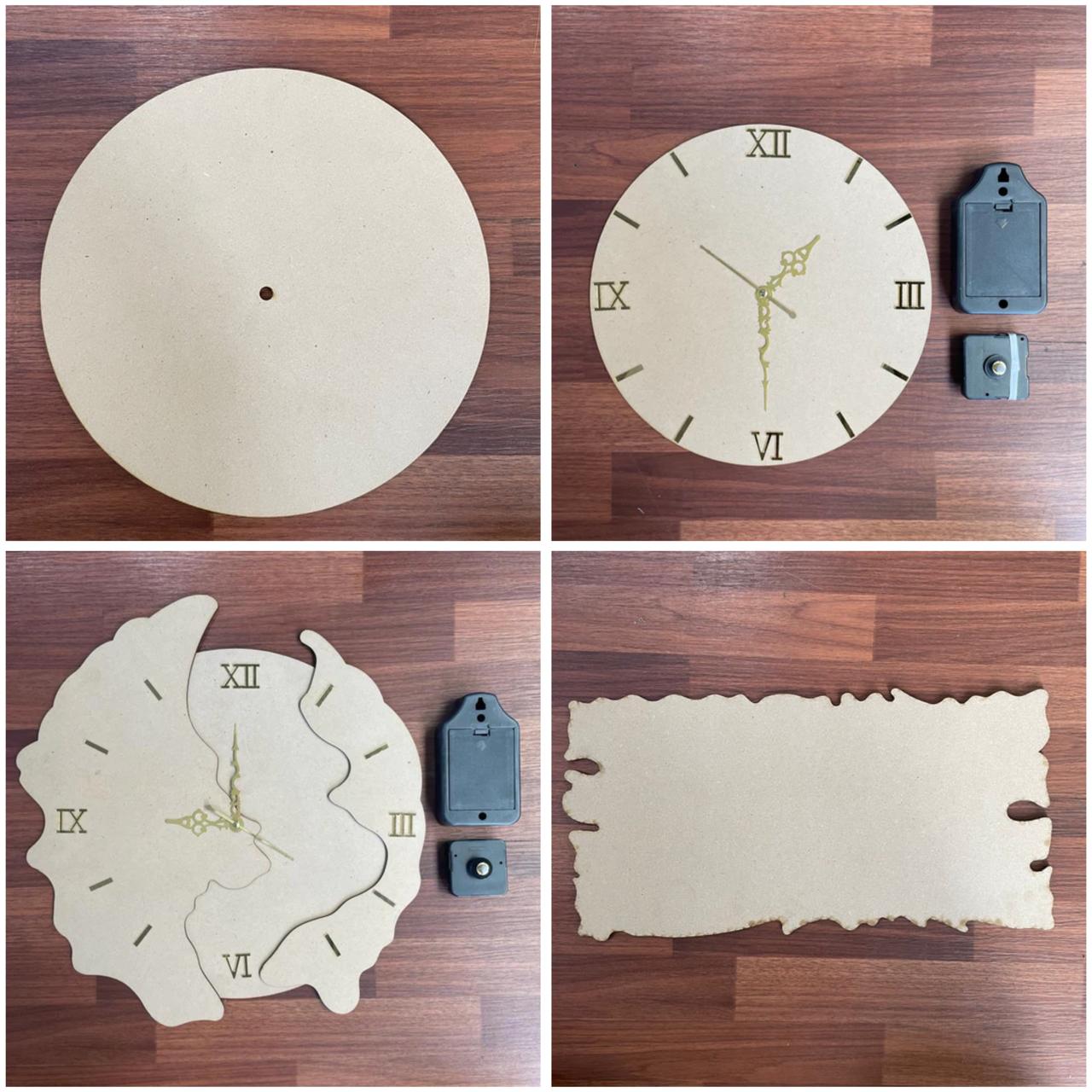 MDF Base & Clock Set