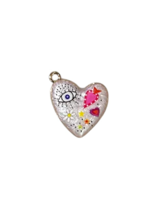 Charm - Heart Evil Eye  (46)