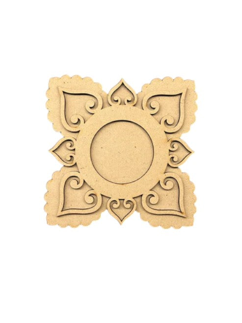 MDF Diwali T-Light Holder (E)