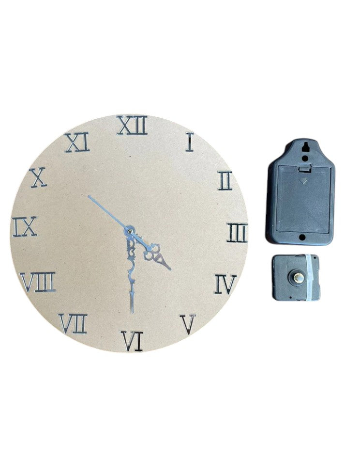 14" CLOCK SET - ROMAN NUMBERS