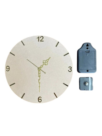 14" CLOCK SET - ENGLISH NUMBERS WITH STICKS