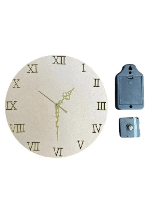 16" CLOCK SET - ROMAN NUMBERS