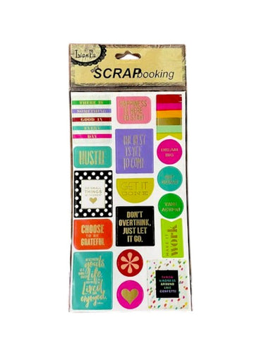 SCRAP BOOK STICKER E