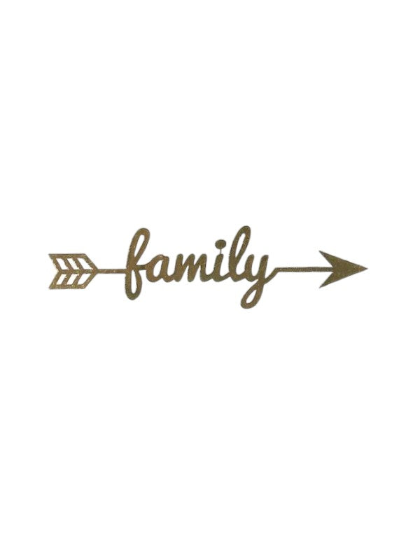 METAL STICKER- FAMILY