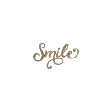 METAL STICKER- SMILE