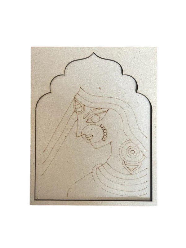 PRE MARKED MDF - PRINCESS (JHAROKHA)