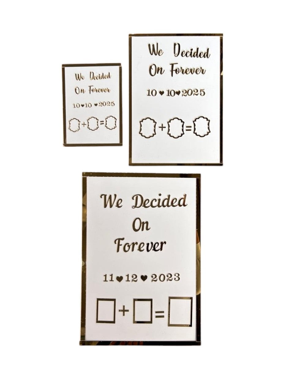 Custom Rectangle Thumb Print