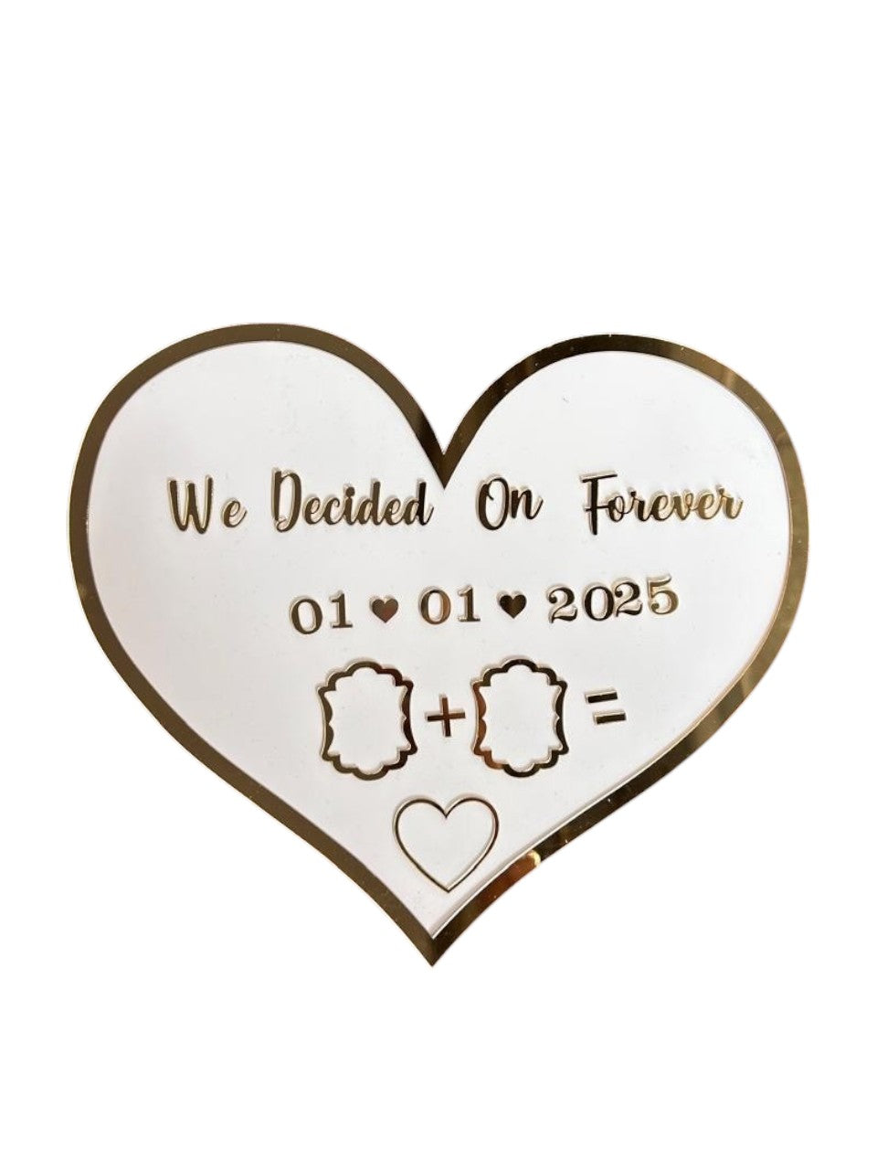 Custom Heart Thumb Print