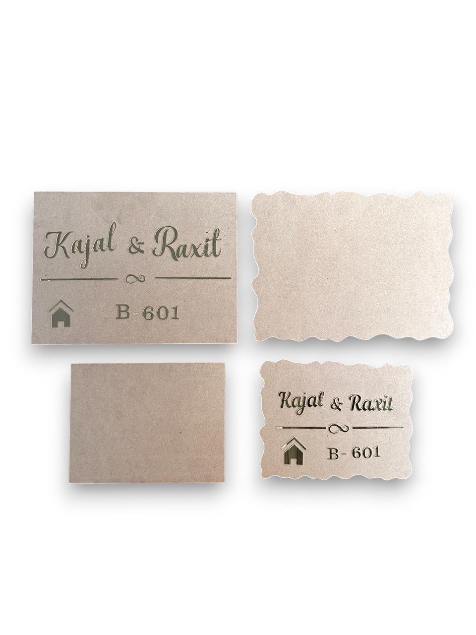 Custom Nameplate Design (A)