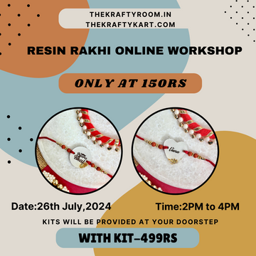 RESIN RAKHI ONLINE WORKSHOP