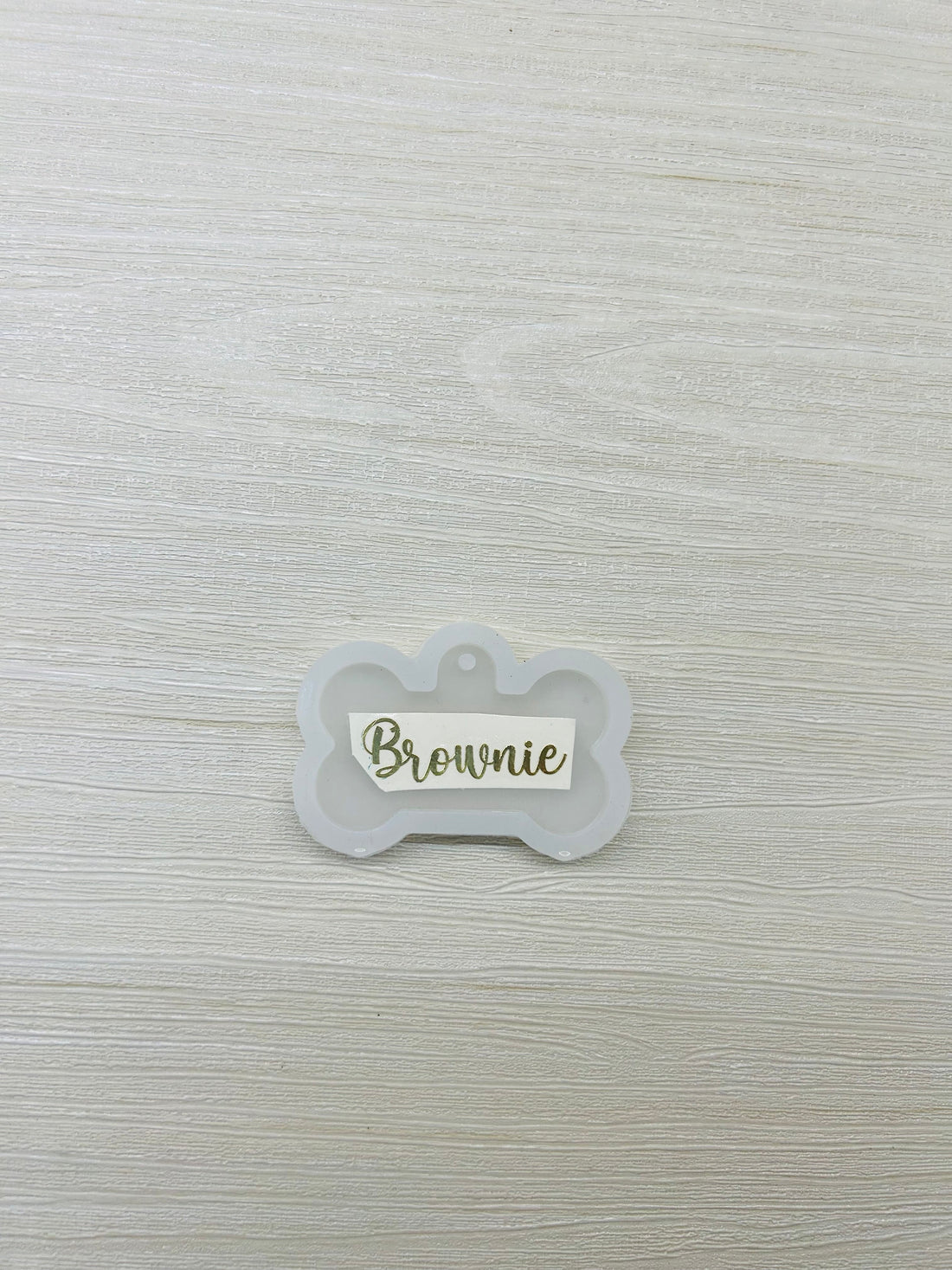 CUSTOM METAL / VINYL STICKER - DOG TAG